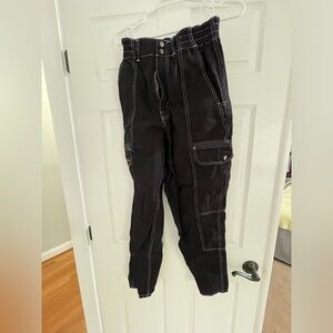 BDG Black Denim with White Stitching